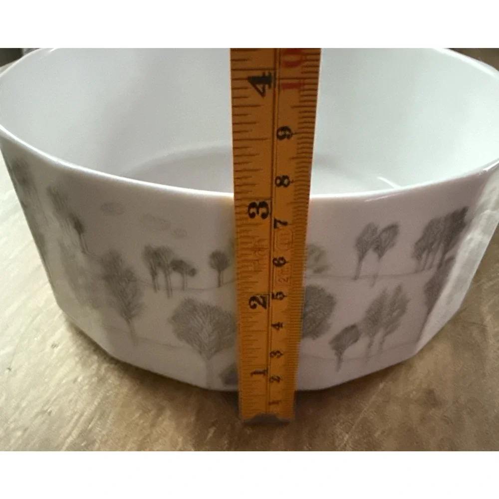 Rosenthal Studio‑Line “Winterreise” Serving Bowl – Polygon Form by Tapio Wirkkal